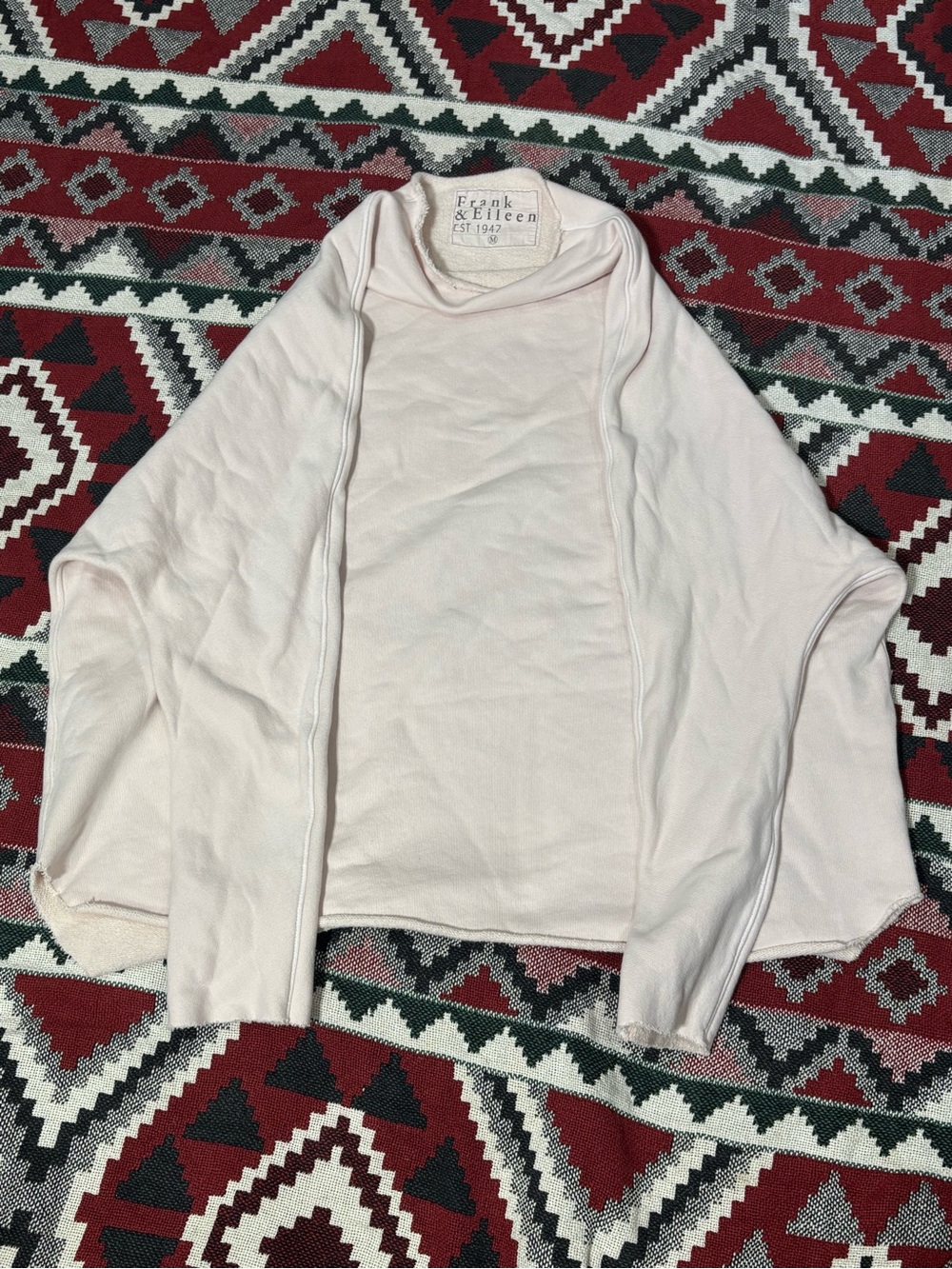 Box #3 frank and eileen sweater light  pink like new. Size Medium